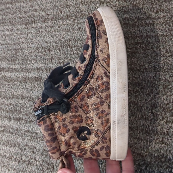 Billy's sparkly "Leopard Shimmer" Print high tops - Picture 6 of 9